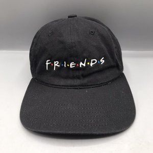 Friends TV Show Ball Cap Hat Adjustable Baseball Black Strapback Embroidery Logo